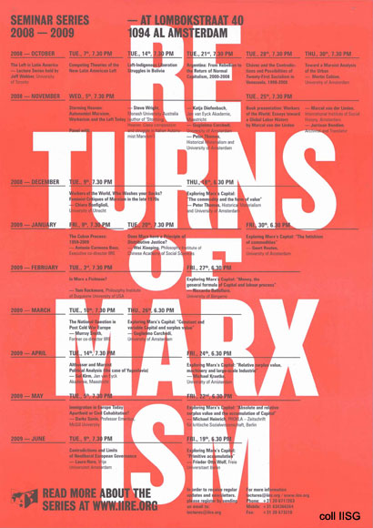 Returns of Marxism 2008-2009