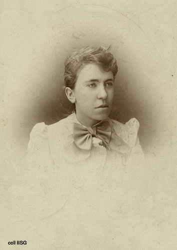 Emma Goldman in New York, c. 1886