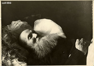 Kropotkin on his deathbed