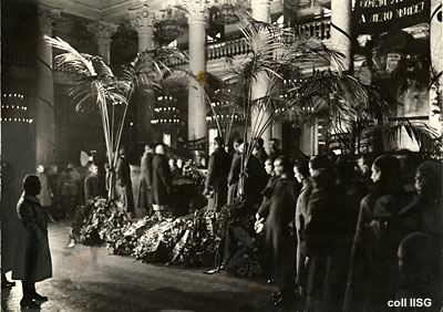 Procession in the Palace of Labour, Moscow