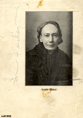 Louise Michel around fifty years old