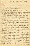 Lettre de Mme Vaughan à Louise Michel, 1883