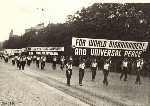 Demonstratie Arbeidersolympiade Wenen 1931