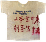 T-shirt worn by one of the students