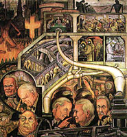 Diego Rivera, Industria Moderna (1933)