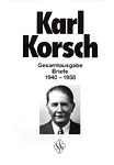 Karl Korsch Gesamtausgabe